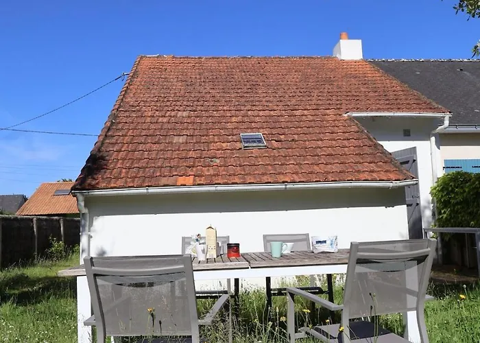 Jolie Maison Avec Jardin, A Quelques Pas De La בית נופש Mesquer